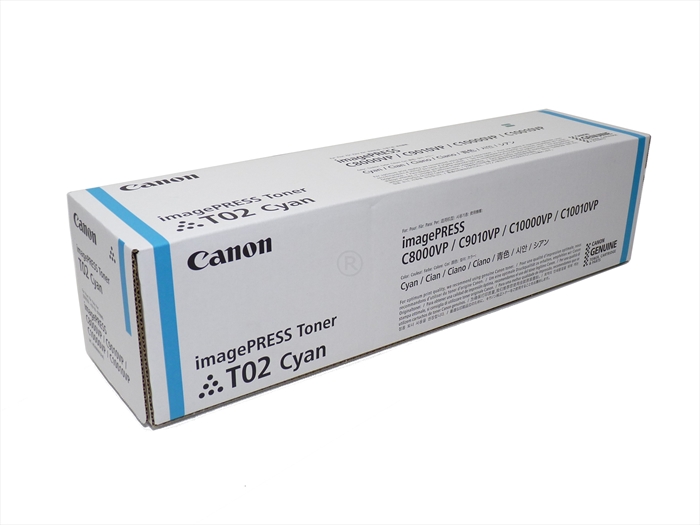 Toner Canon T02 Cyan c8000, c10000 44k
